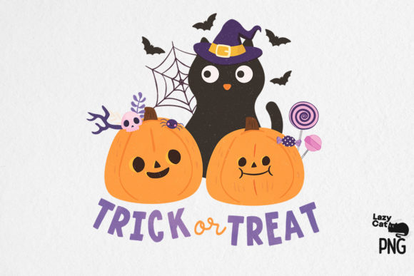 Cute Trick or Treat Sublimation