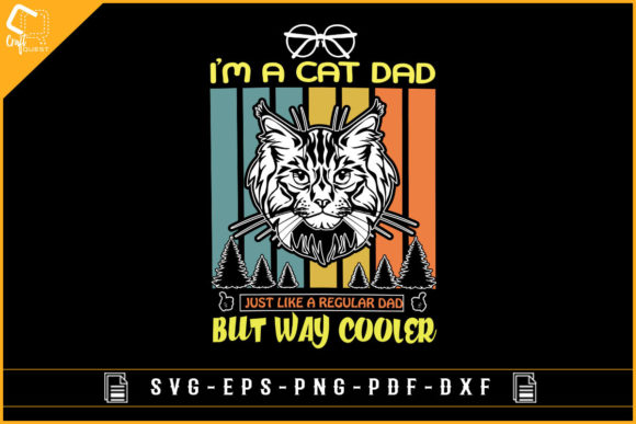 Design for Dad Who Loves Cat-print Files