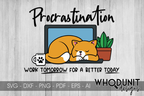 Procrastination - Cat